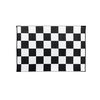 Camco OUTDOOR MAT, 6FT X 9FT, BLACK/WHITE CHECKERED 42884